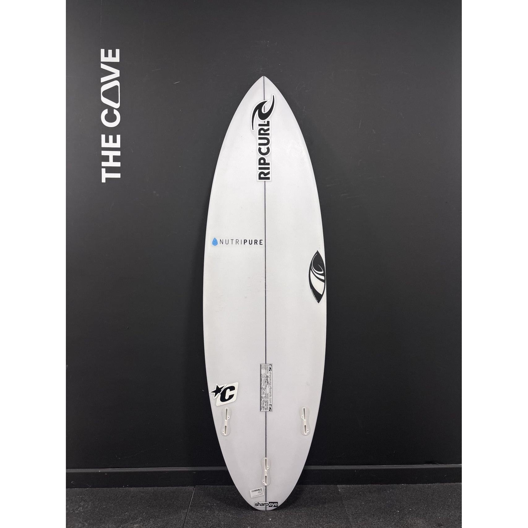 FILE FIFTY 5'10" x 19" X  2 7/16" - 28.40L, Round, 3x  FCS 2 Fin Boxes, PU [New] - ID:1050060