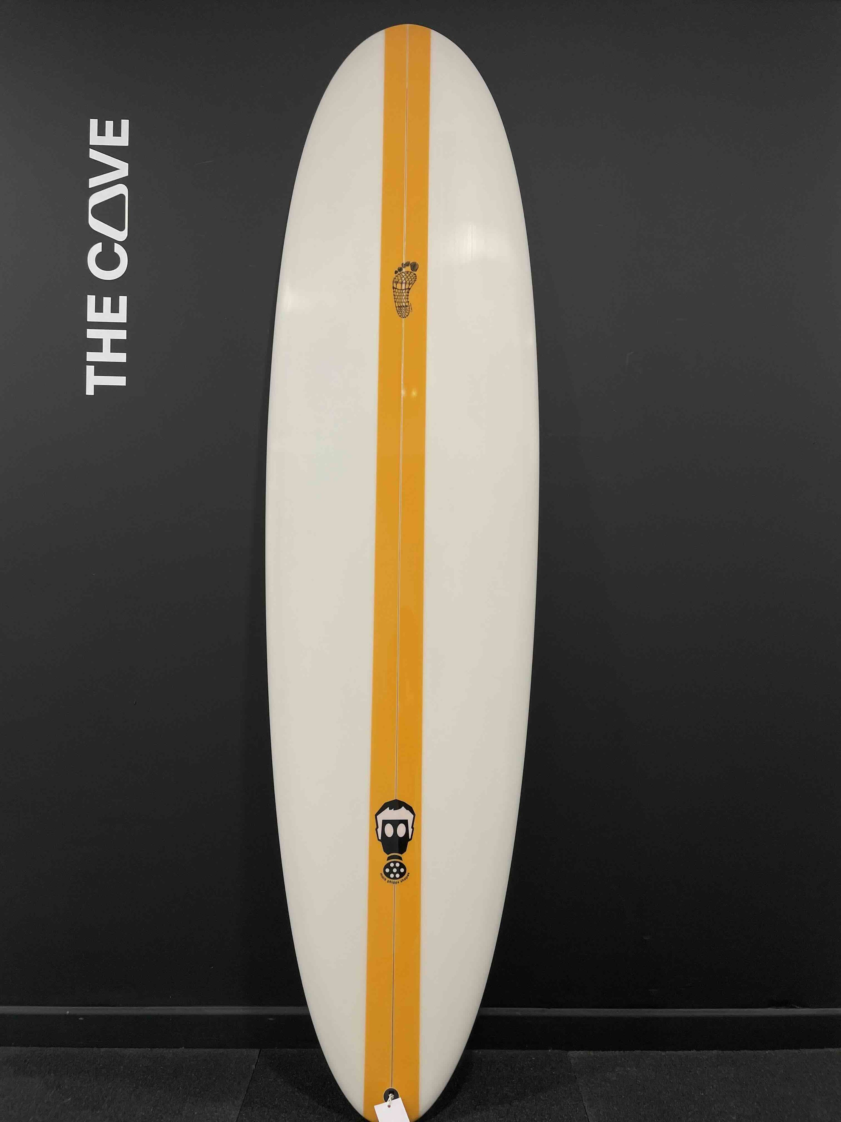 Snowshoe 6'10" x 21 1/2" X  2 3/4" - 44.00L, 3x  Futures Fin Boxes, PU [New] - ID:896148