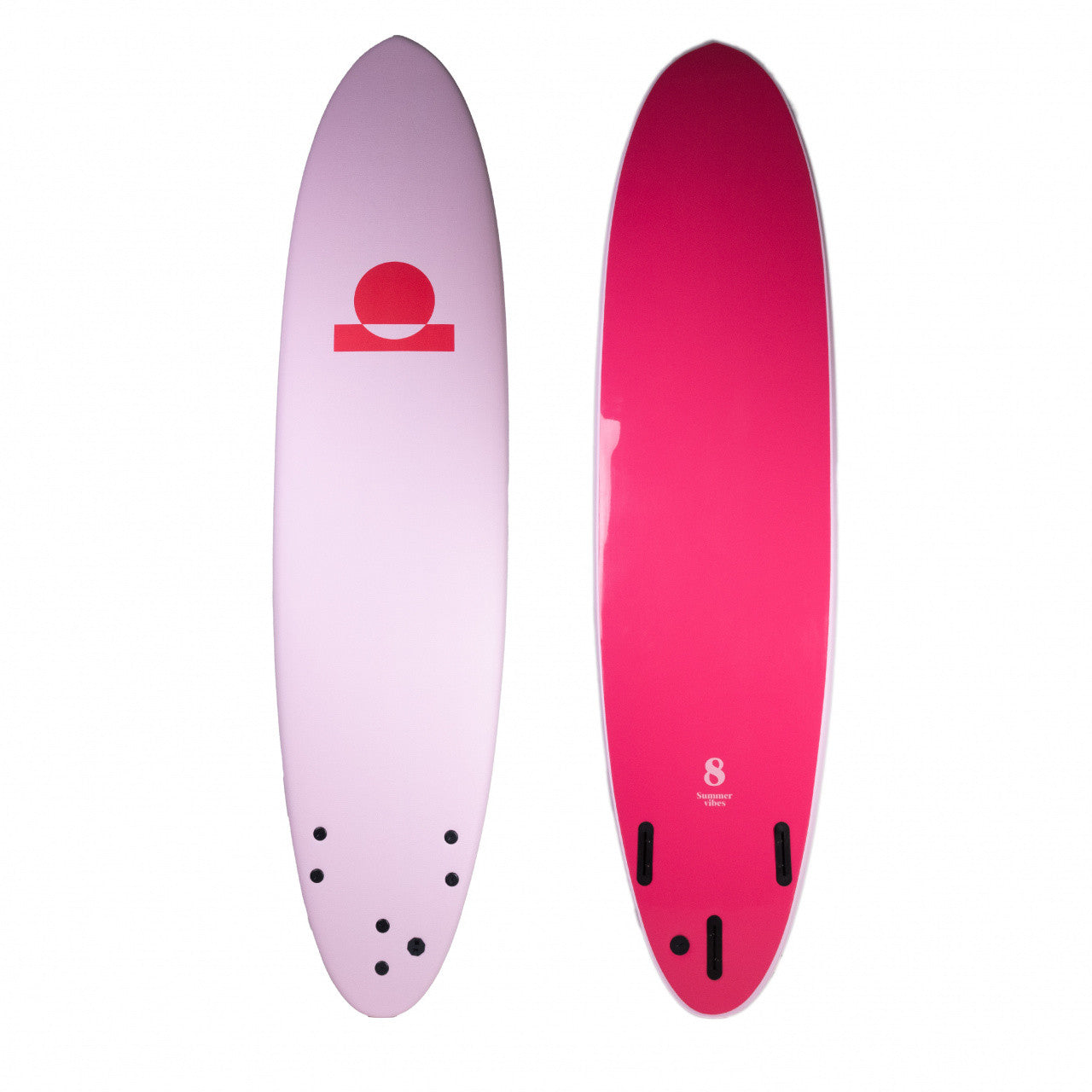 Summer Vibes Mini Mal 8' Softboard