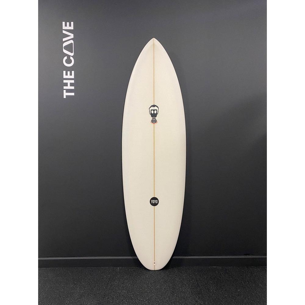 Yo 5'8" x 19 1/2" X  2 3/8" - 29.25L, 5x  FCS 2 Fin Boxes, PU [Semi New] - ID:896758
