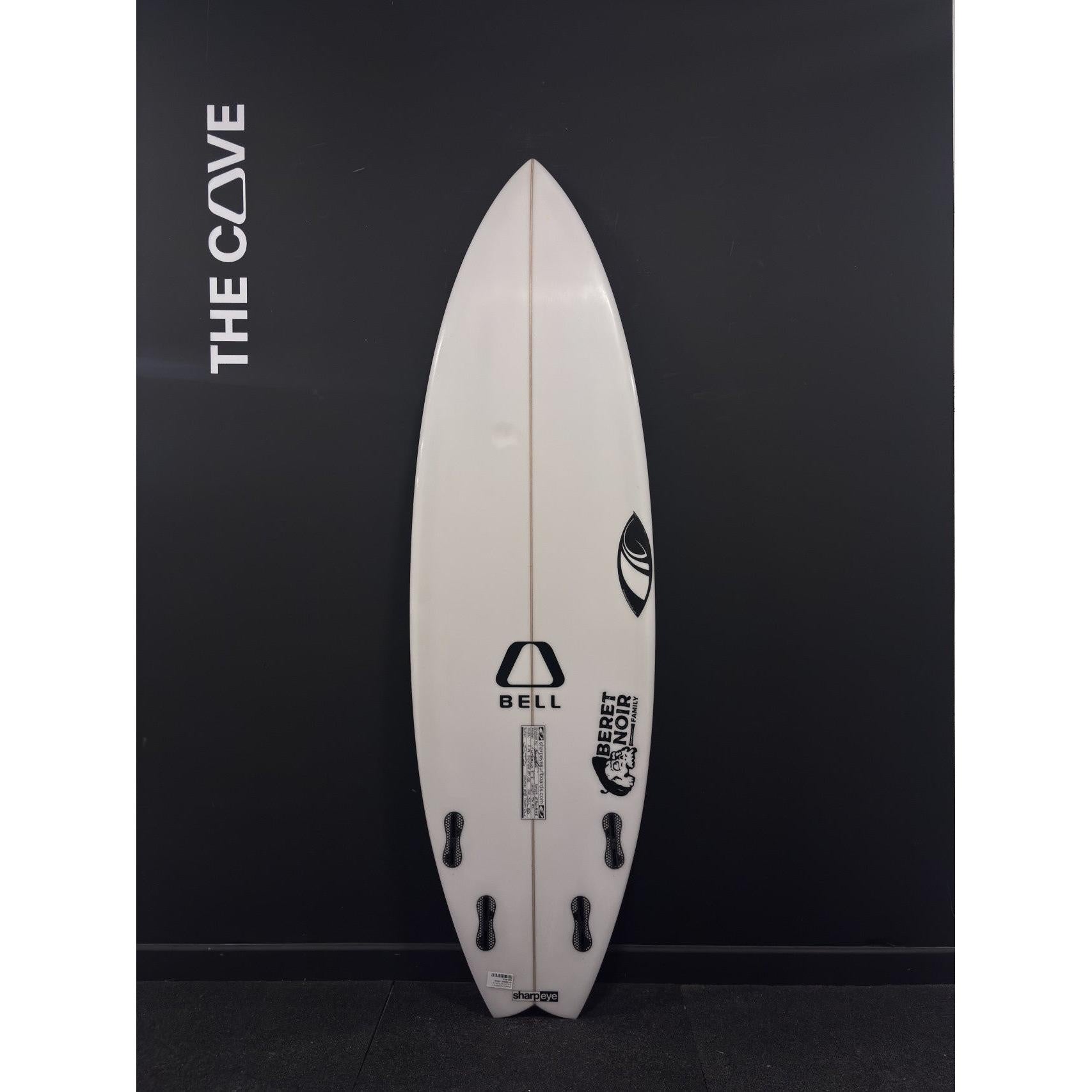 INFERNO FT 5'10" x 19" X  2 1/2" - 28.00L, 4x  FCS 2 Fin Boxes [Good] - ID:1089623