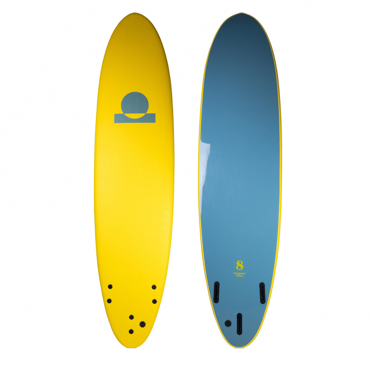 Summer Vibes Mini Mal 8' Softboard