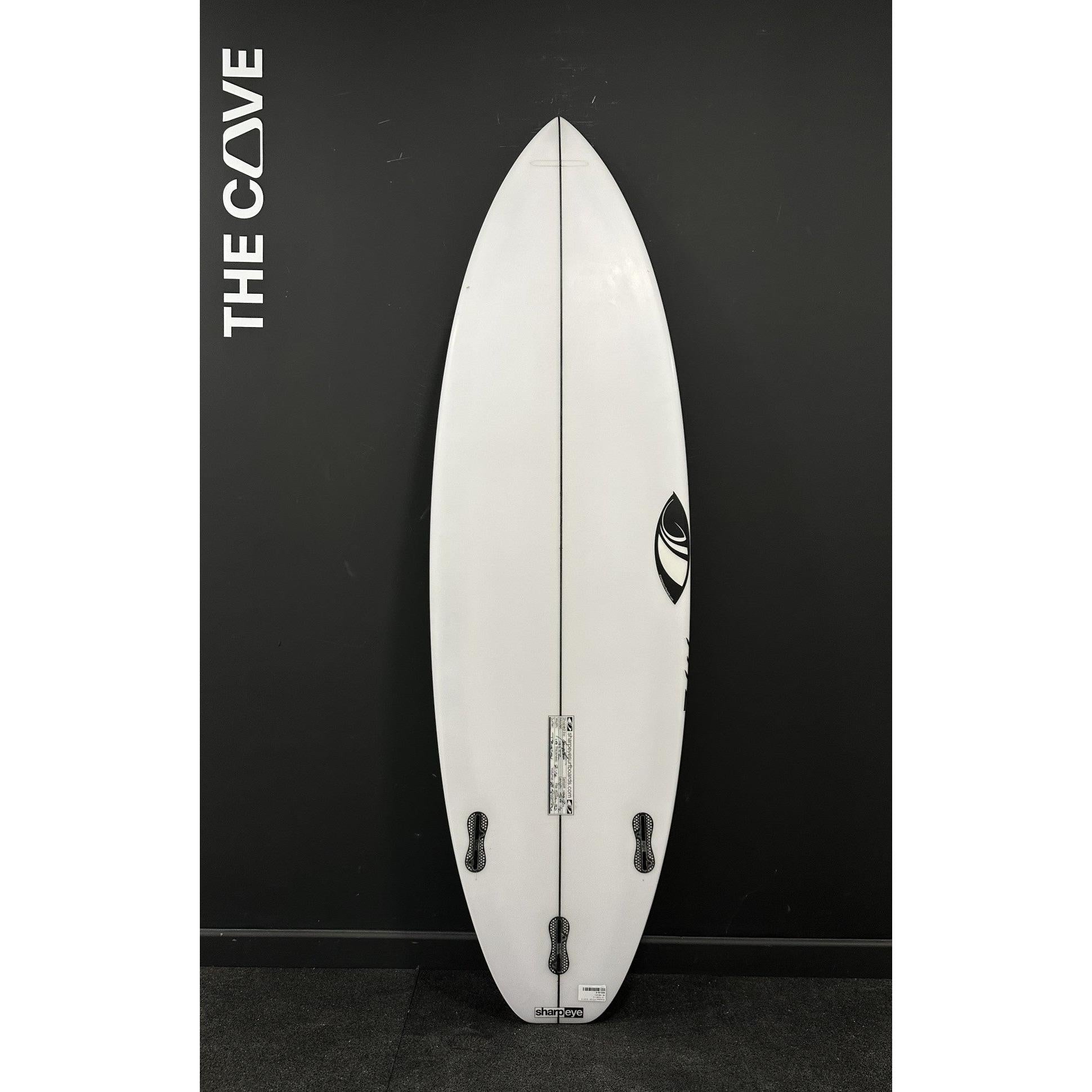 HT2 5'9" x 18 3/4" X  2 1/2" - 0.00L, Squash, 3x  FCS 2 Fin Boxes, PU [New] - ID:1001211