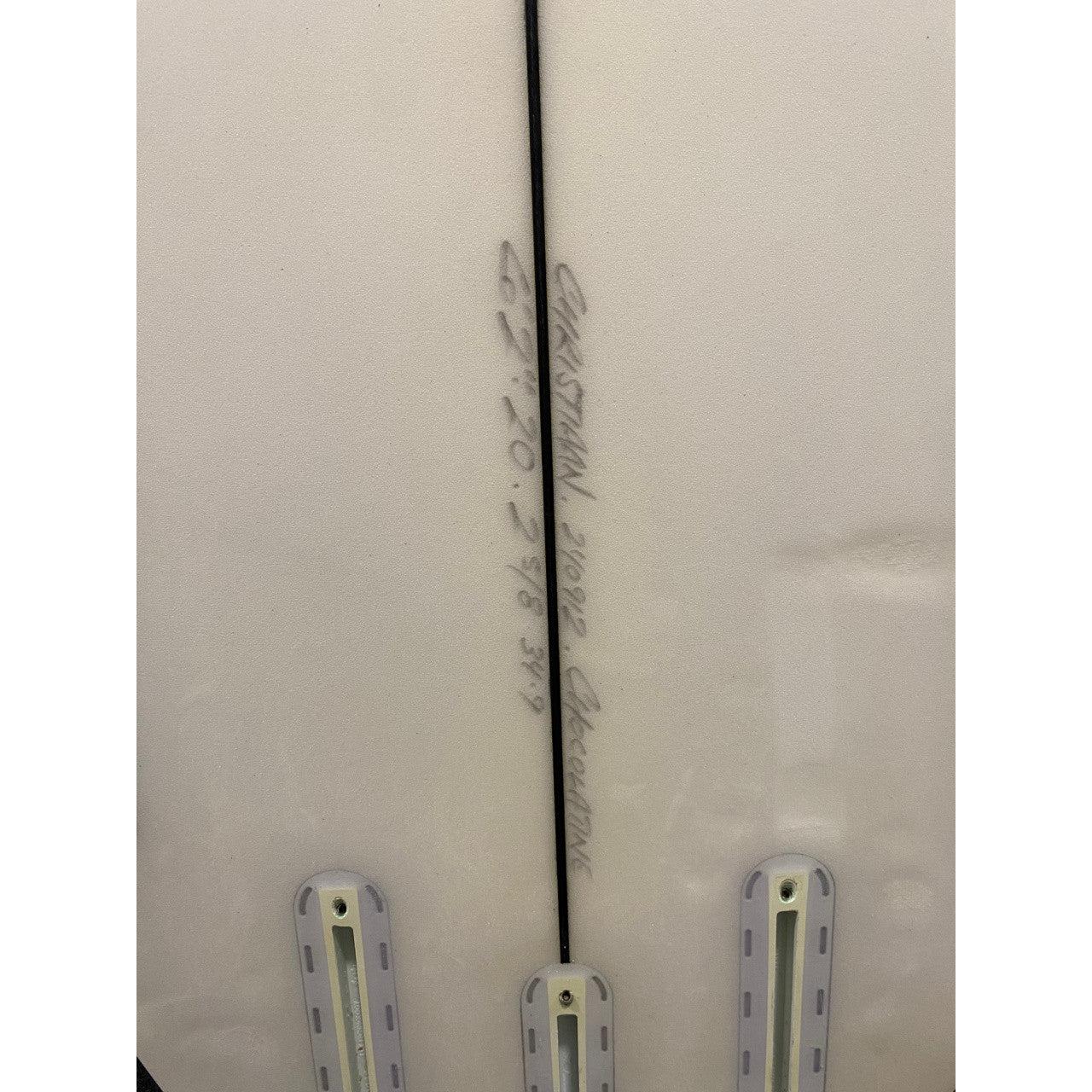 Chocolatine (narrow) 6'2" x 20" X  2 5/8" - 34.90L, 5x  Futures Fin Boxes, PU [Average] - ID:1133183