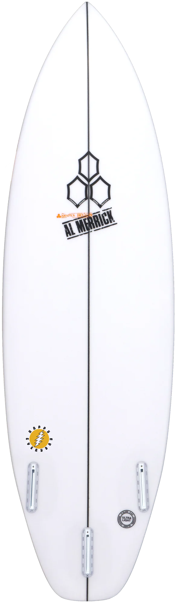 Happy Everyday 5'9" x 19 1/2" X  2 7/16" - 29.40L, 3x  FCS 2 Fin Boxes, PU - ID:896228