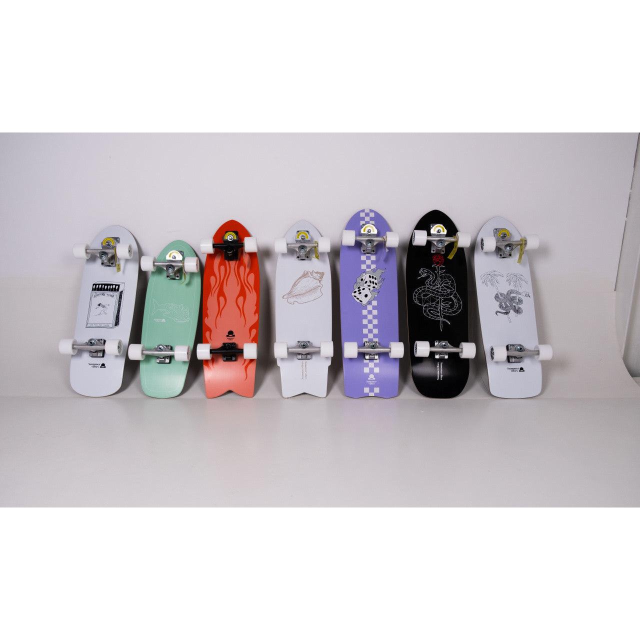 Summer Vibes Game Changer Skateboard Powered by Smoothstar