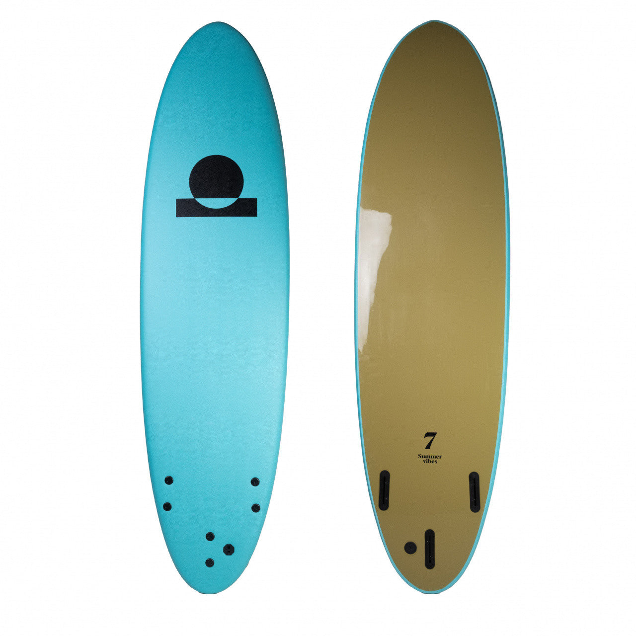 Summer Vibes Mini Mal 7' Softboard