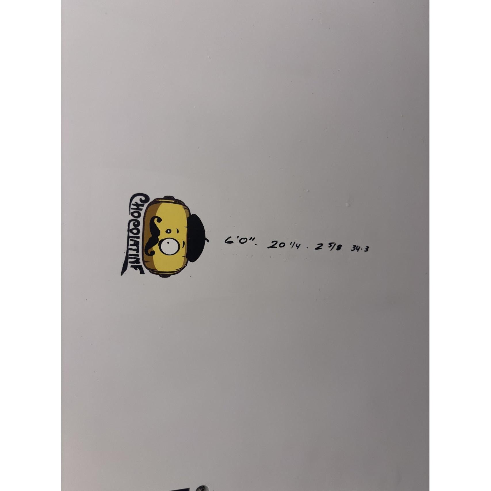 Chocolatine Hybrid 6'0" x 20 1/4" X  2 5/8" - 34.30L, 3x  Futures Fin Boxes, EPS [Semi New] - ID:1105388