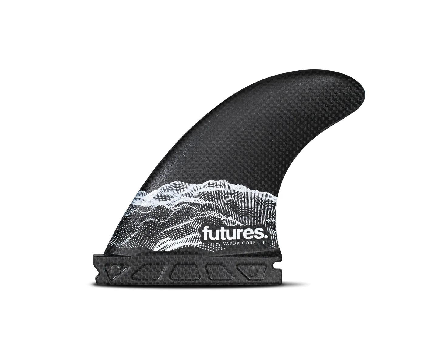 Futures Fins Neutral Vapor Core Thruster Carbon/White