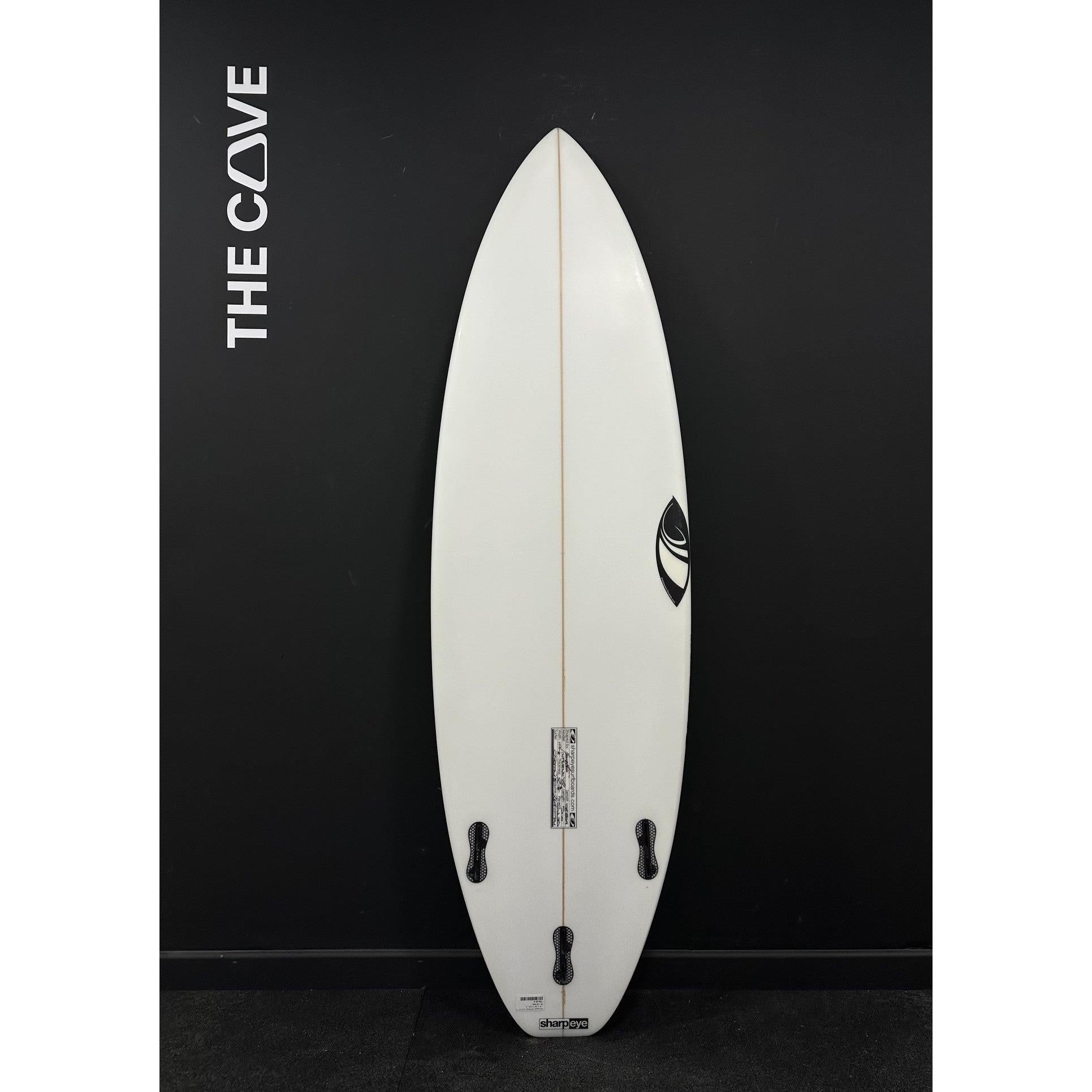 INFERNO 72 5'10" x 19 1/8" X  2 3/8" - 26.90L, Squash, 3x  FCS 2 Fin Boxes, EPS [New] - ID:1021809