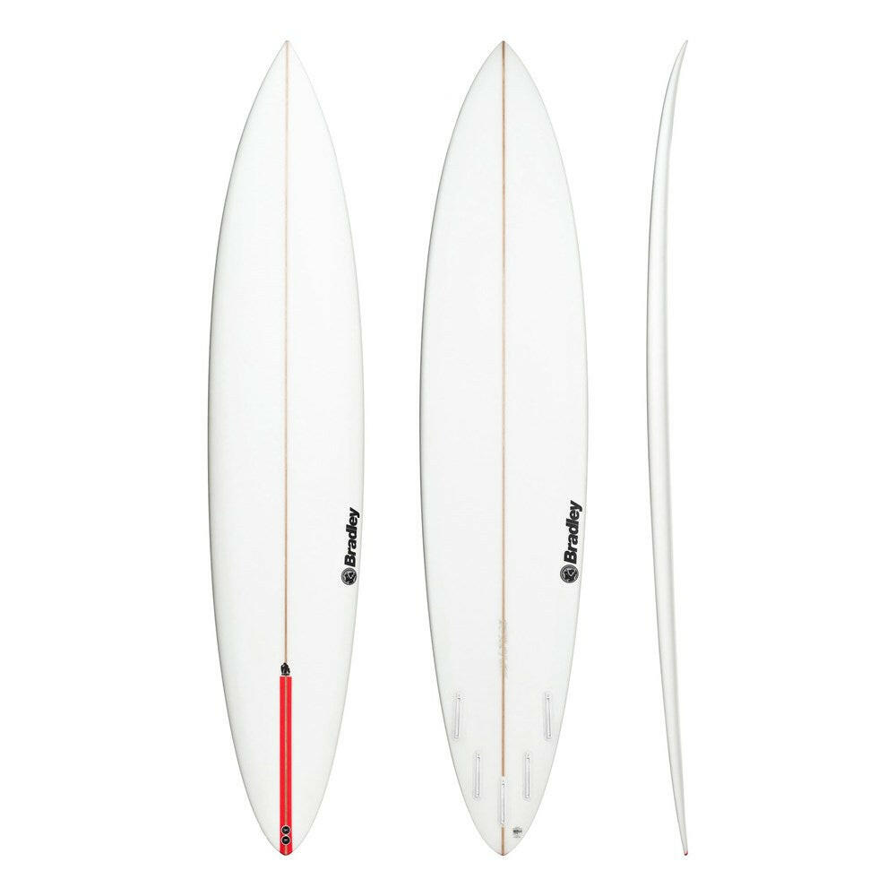 Grunt 9'5" x 21 1/4" X  3 3/8", Pin, 3x  Futures Fin Boxes, PU - ID:908022 | Gun | Bradley | sb908022