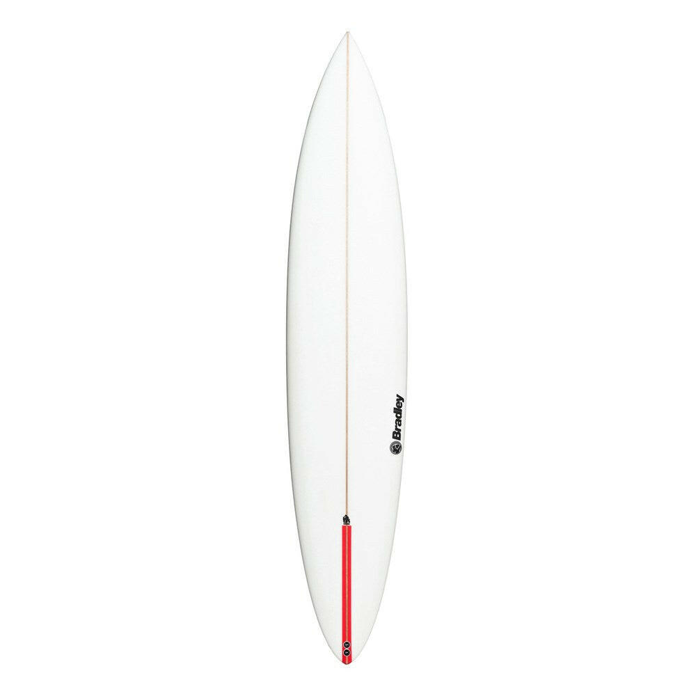 Grunt 9'0" x 21 " X  3 1/8" - 61.20L, Pin, 3x  Futures Fin Boxes, PU - ID:908020 | Gun | Bradley | sb908020