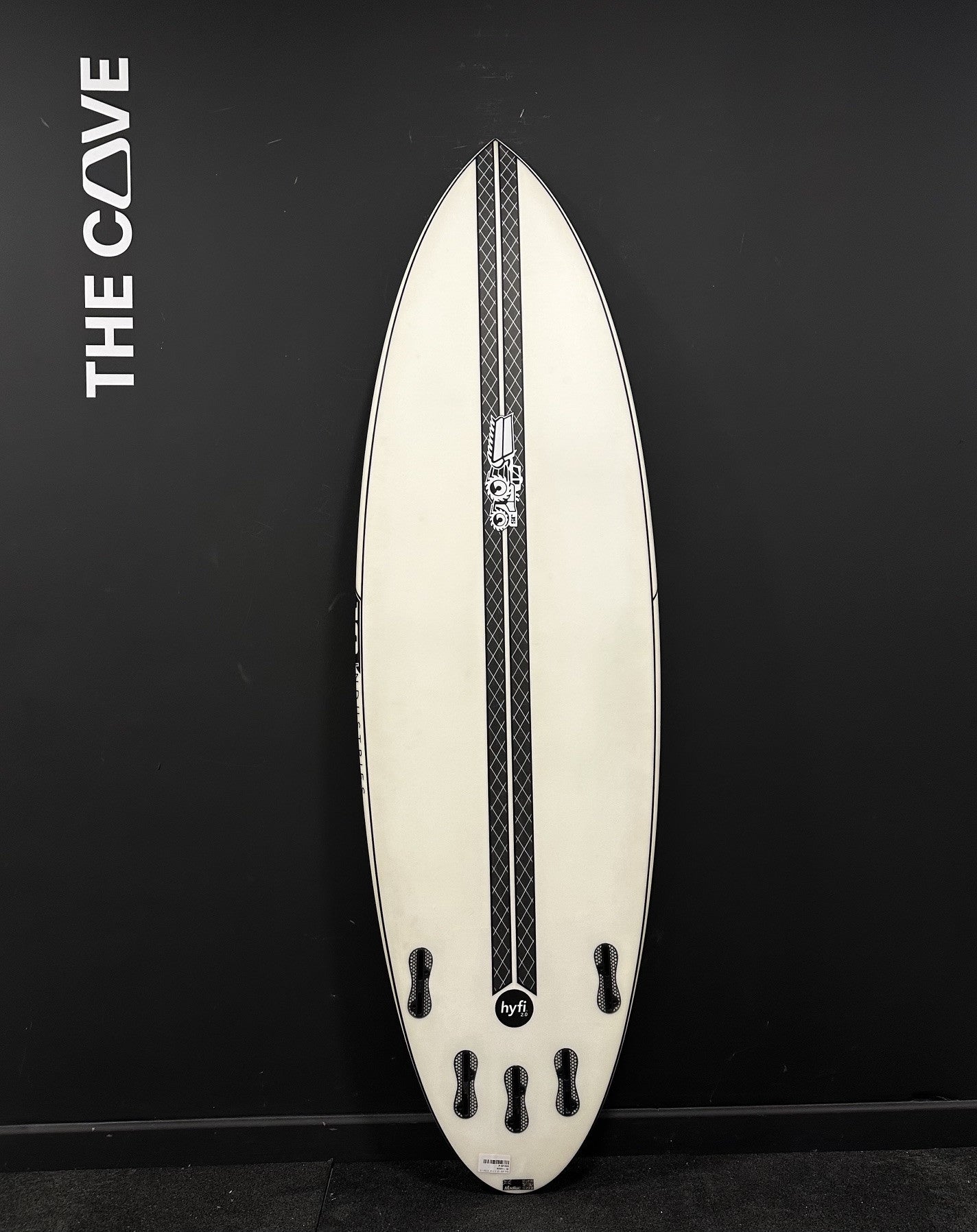 5'9" x 19" X  2 7/16", 5x  FCS 2 Fin Boxes [Semi New] - ID:1152036