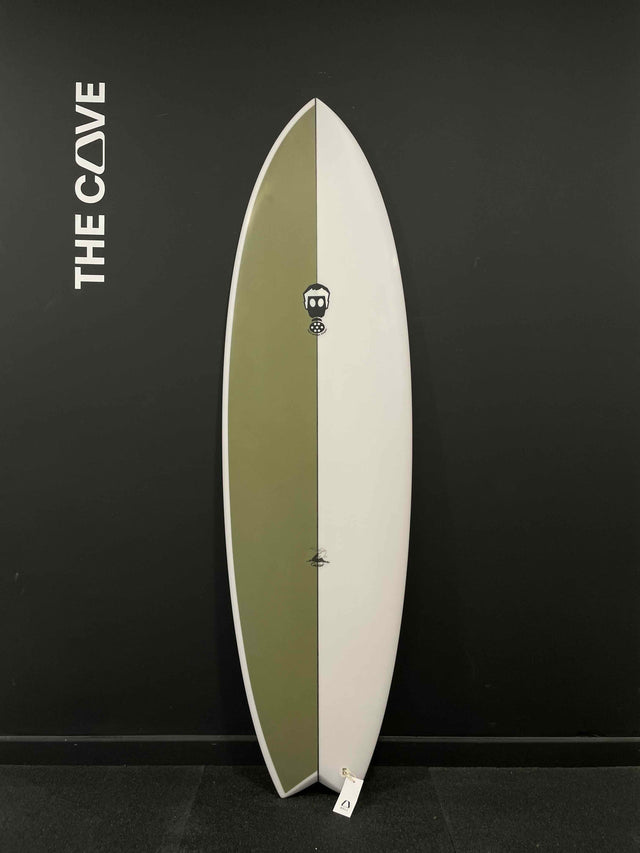 Caviar 6'0" x 20 1/2" X  2 11/16" - 36.80L, 3x  Futures Fin Boxes, PU [New] - ID:895295