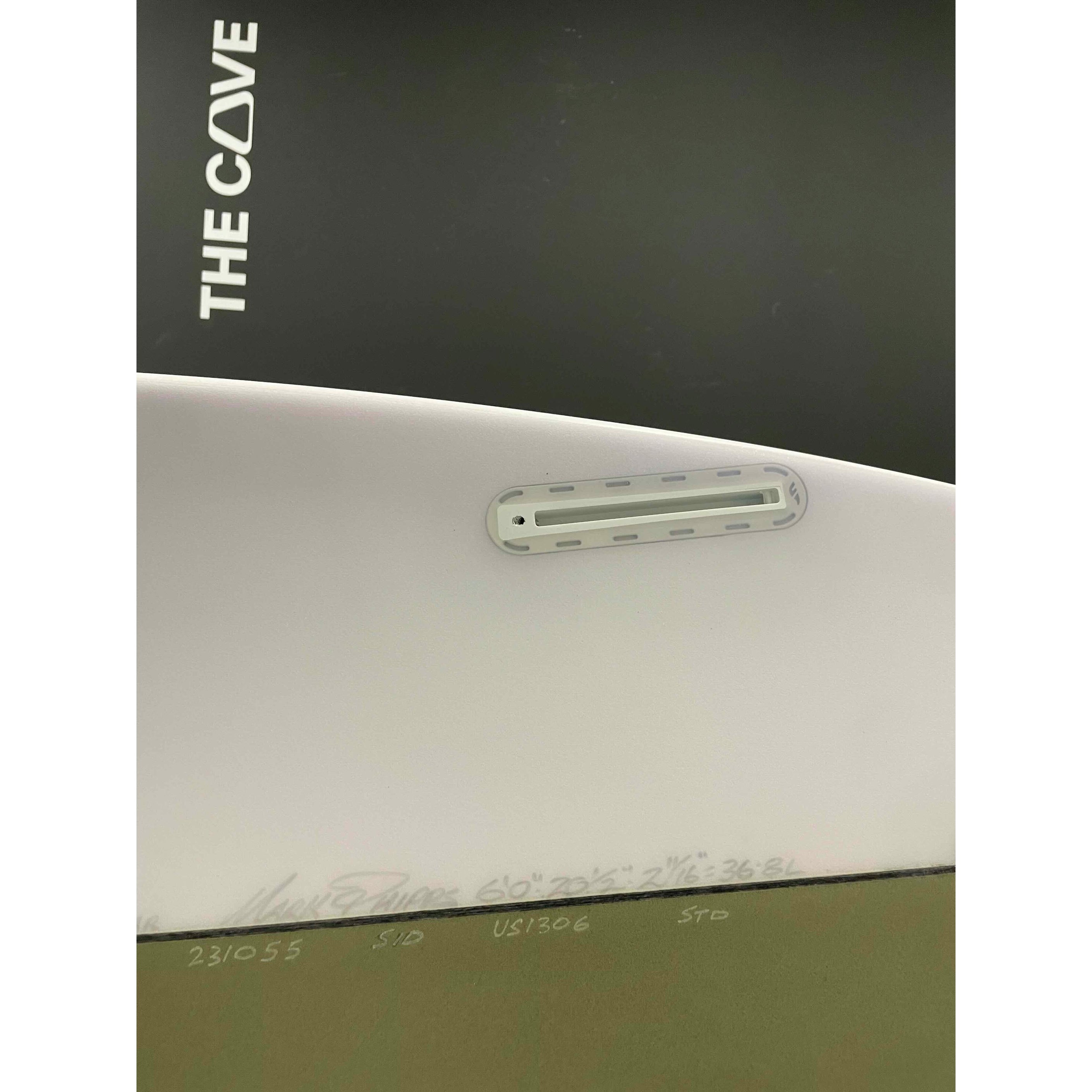 Caviar 6'0" x 20 1/2" X  2 11/16" - 36.80L, 3x  Futures Fin Boxes, PU [New] - ID:895295