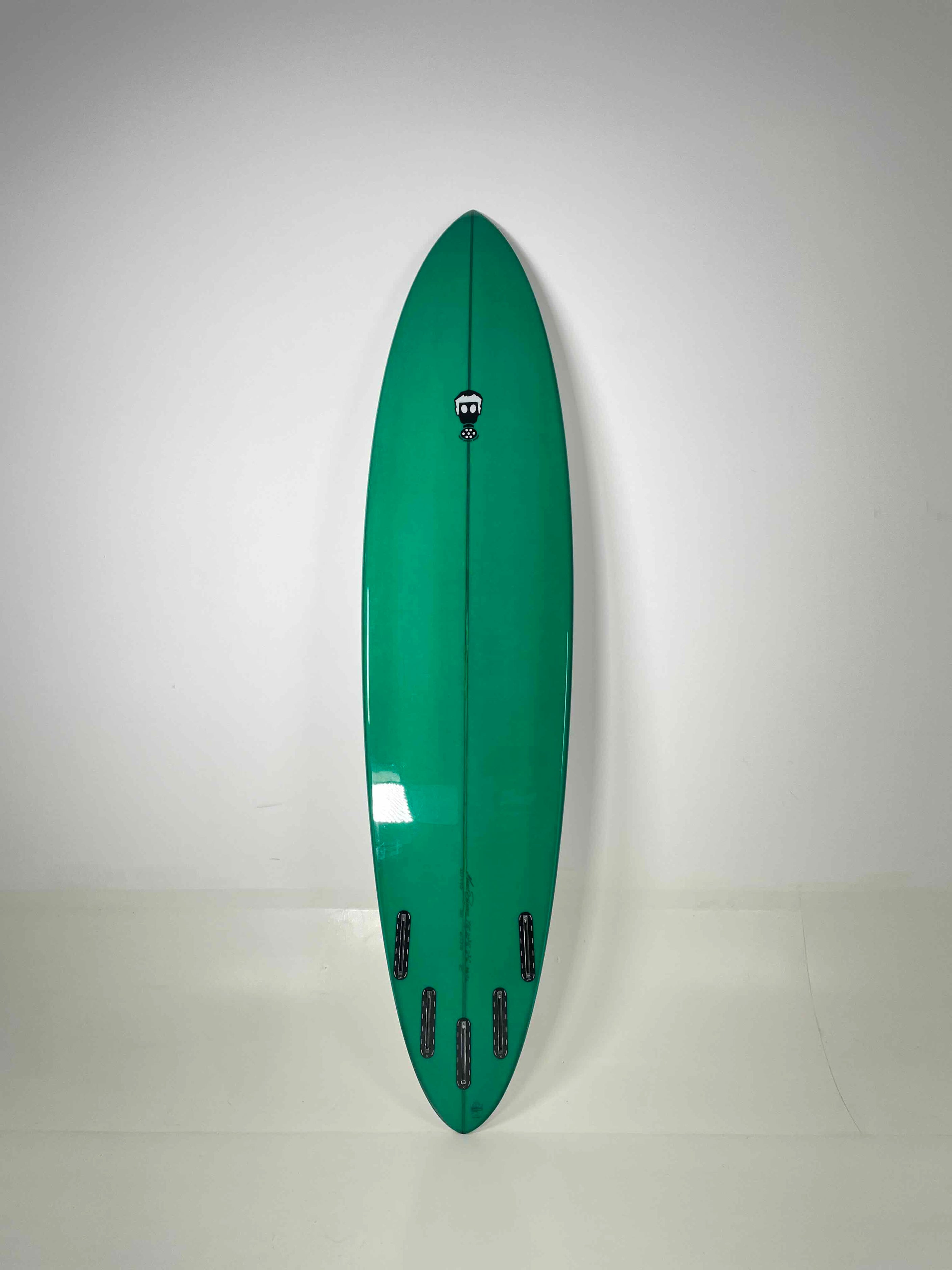 Hartza 7'8" x 20 3/8" X  2 3/4" - 46.50L, 5x  Futures Fin Boxes, PU [New] - ID:896160