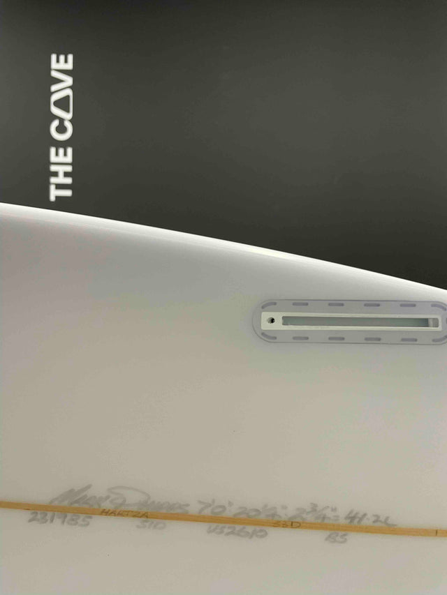Hartza 7'0" x 20 1/4" X  2 3/4" - 41.20L, 5x  Futures Fin Boxes, PU [New] - ID:896164