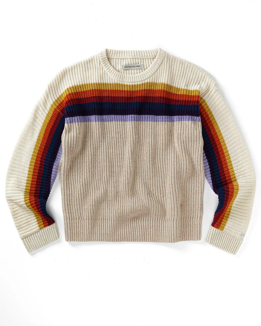 Pull arc-en-ciel nostalgique OUTERKNOWN Apparel