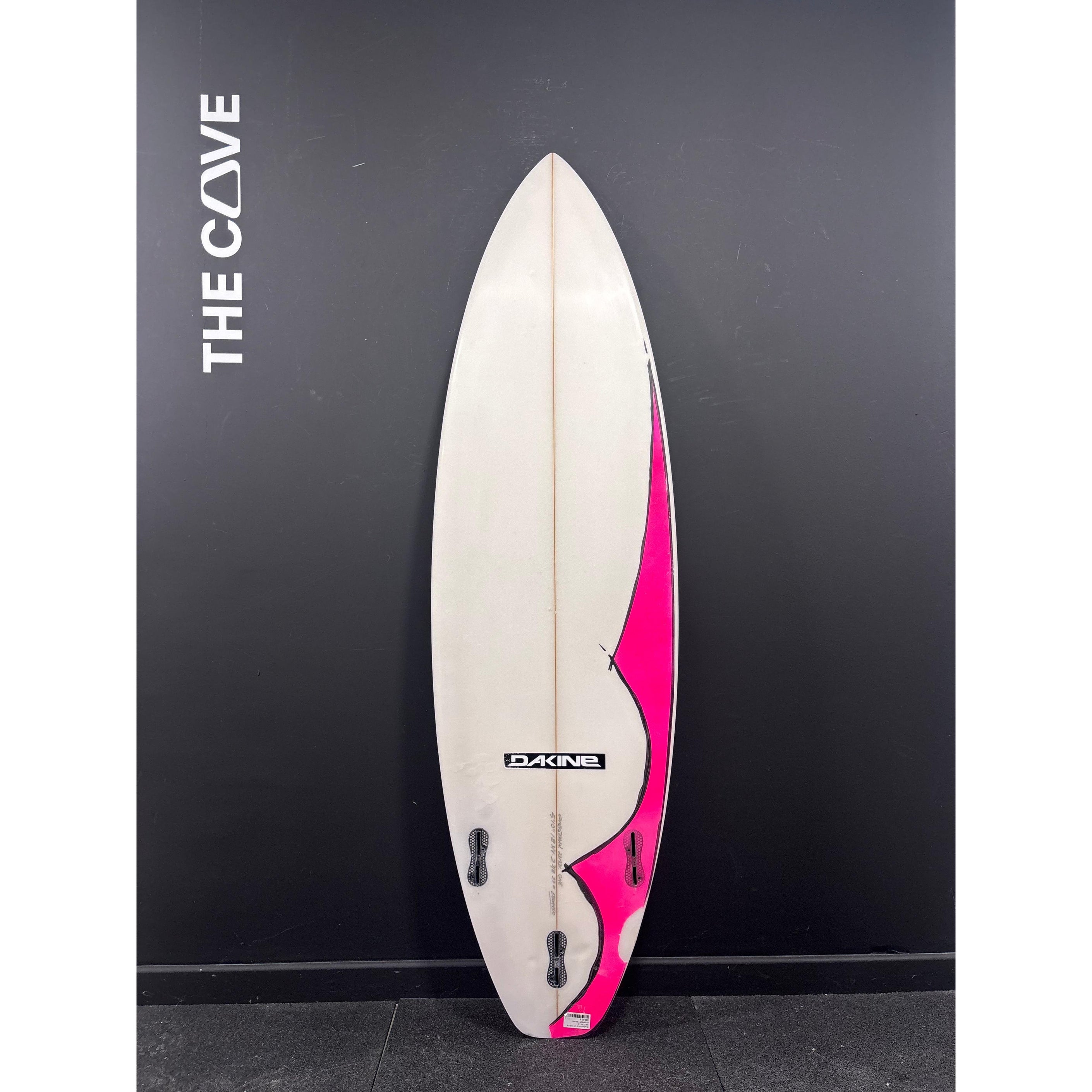 One 5'10" x 18 3/4" X  2 3/8" - 27.00L, 3x  FCS 2 Fin Boxes, PU [Semi New] - ID:904927