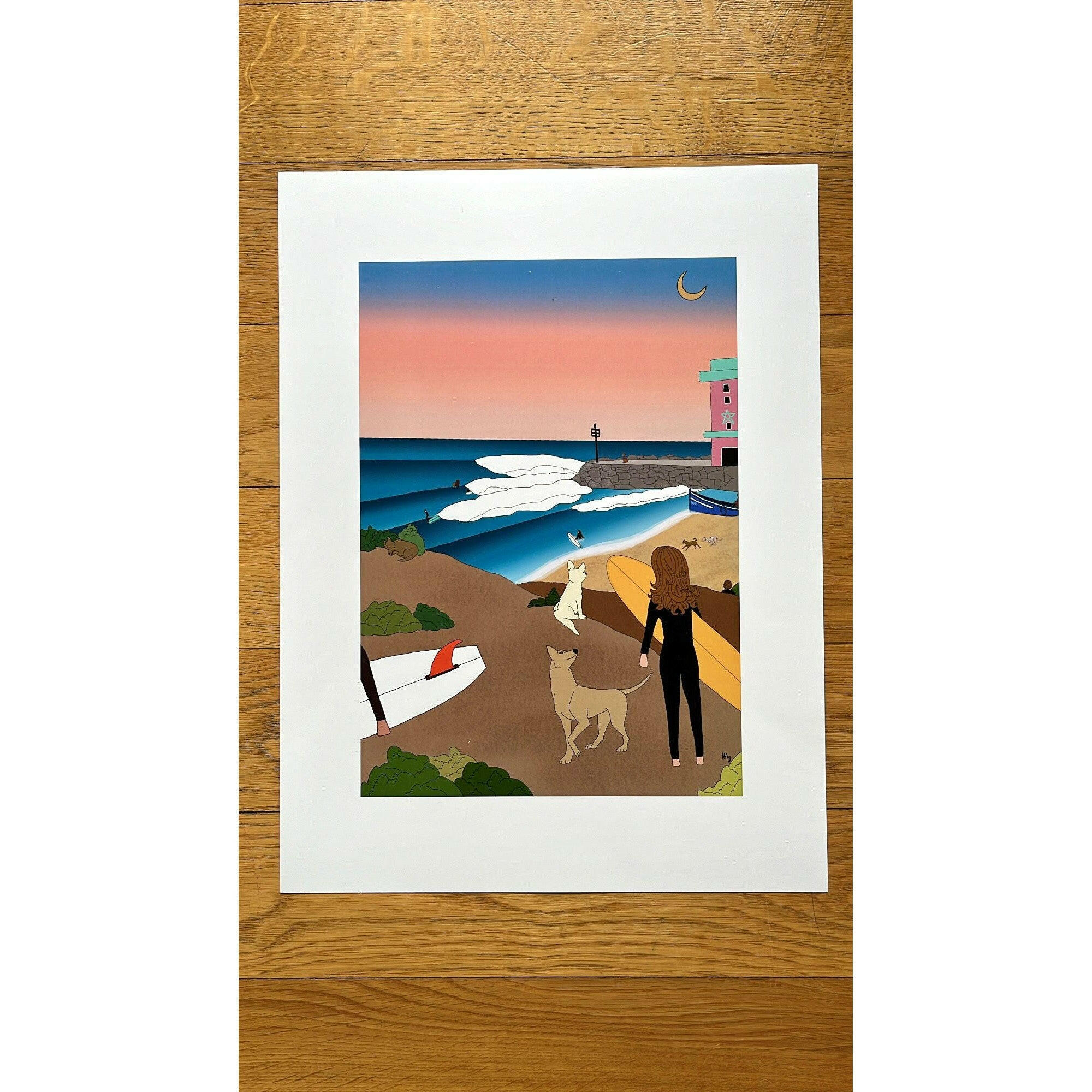 Drawing Mare di Carta | Posters | Euroglass | prd86747