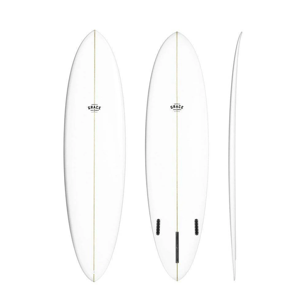 Purple Haze 6'8" x 20 1/4" X 2 5/8", Diamond, 3x Single + 2 Boxes Futures Fin Boxes, PU - ID:898159