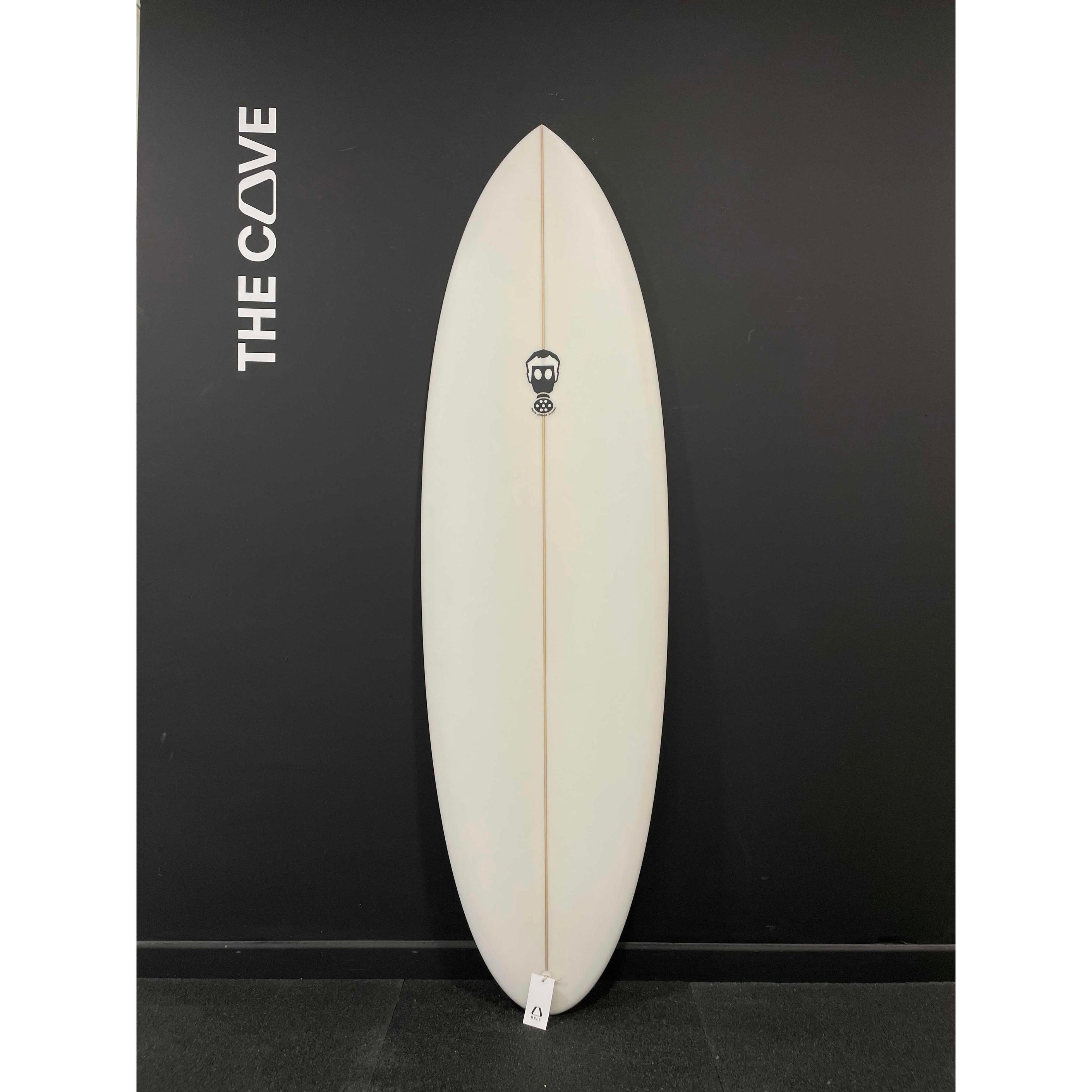 One Bad Egg (wide) 6'0" x 21" X  2 3/4", 3x  Single + 2 Boxes Futures Fin Boxes, PU [New] - ID:959288