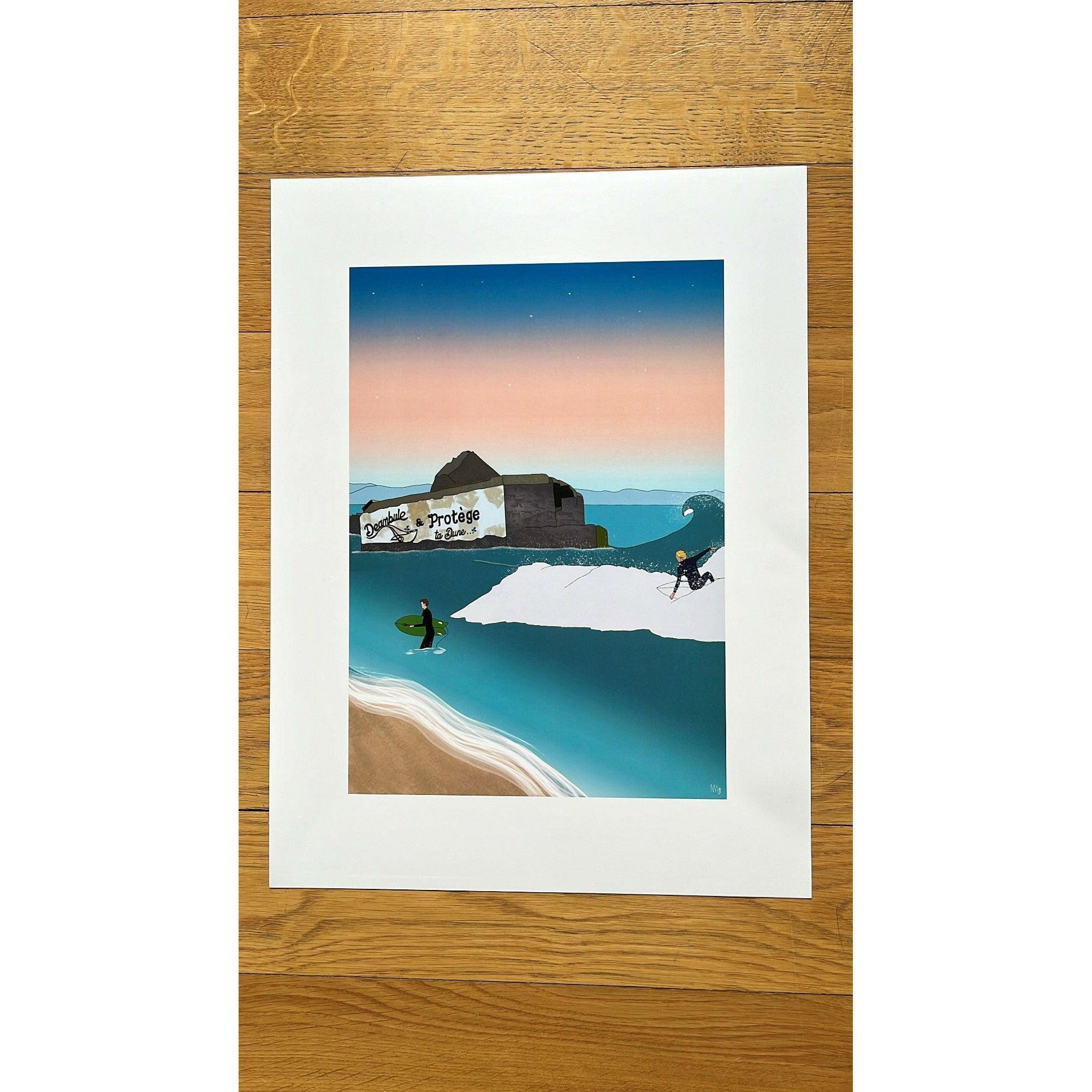 Drawing Mare di Carta | Posters | Euroglass | prd86747