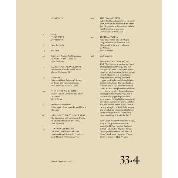 Surfer's Journal 33.4 August-September 2024