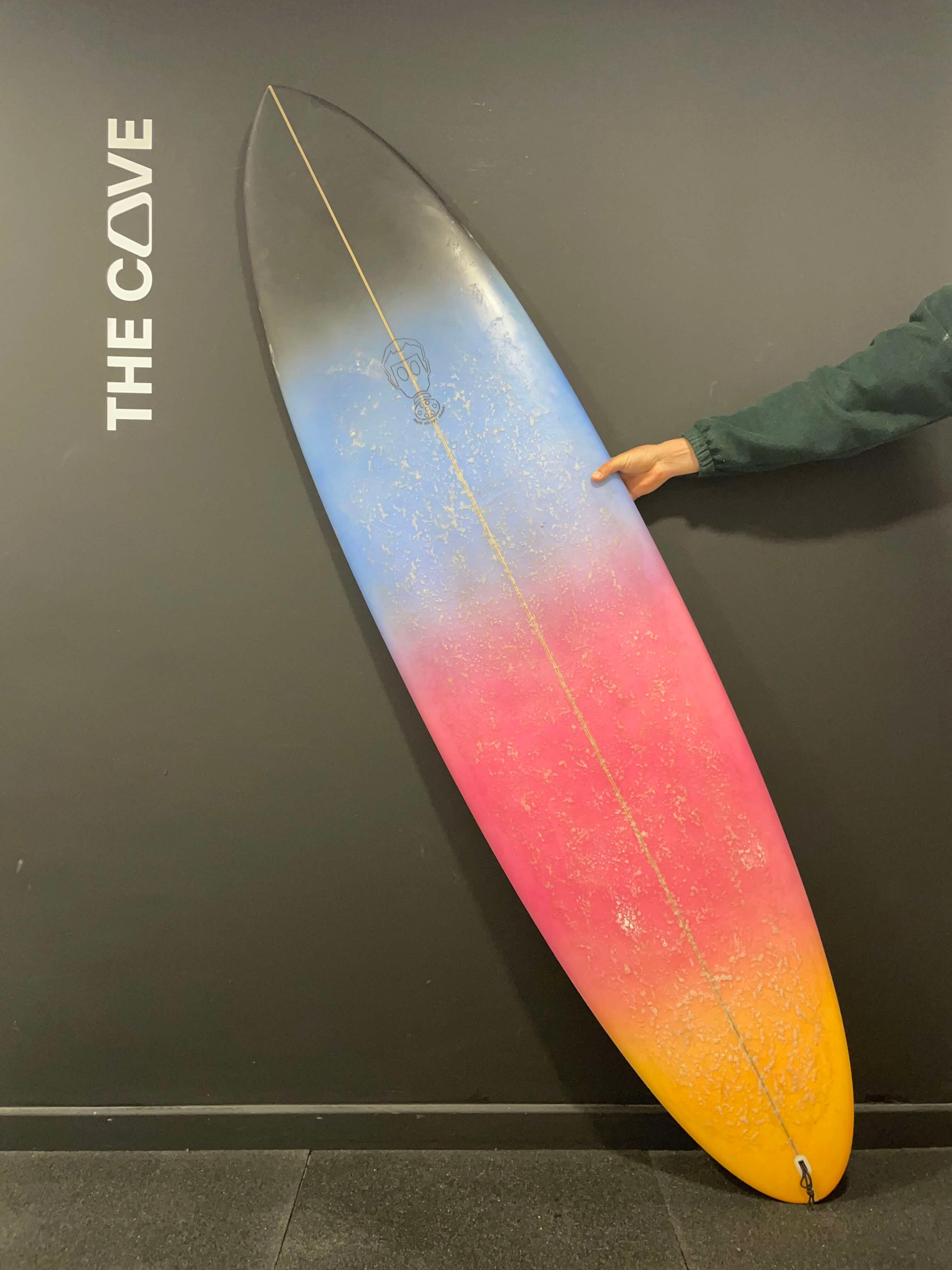 One Bad Egg (Standard) 7'0" x 20 1/2" X  2 3/4" - 43.80L, 3x  Single + 2 Boxes Futures Fin Boxes [Semi New] - ID:998960