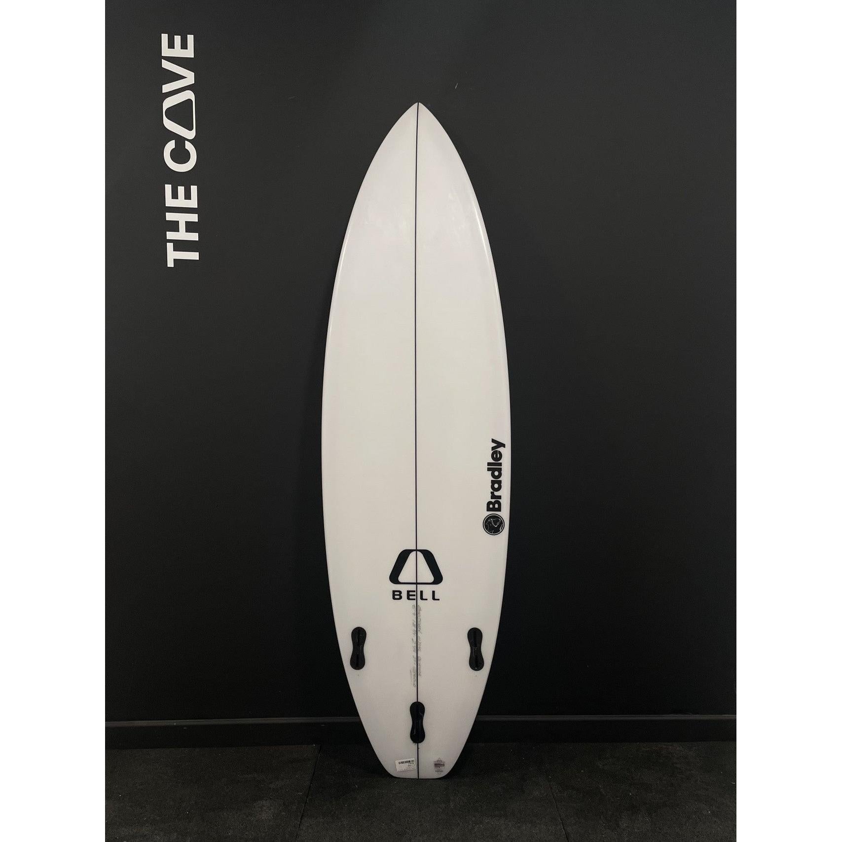 Olympia 5'8" x 18 3/4" X  2 5/16", Squash, 3x  FCS 2 Fin Boxes, PU [Good] - ID:1113046