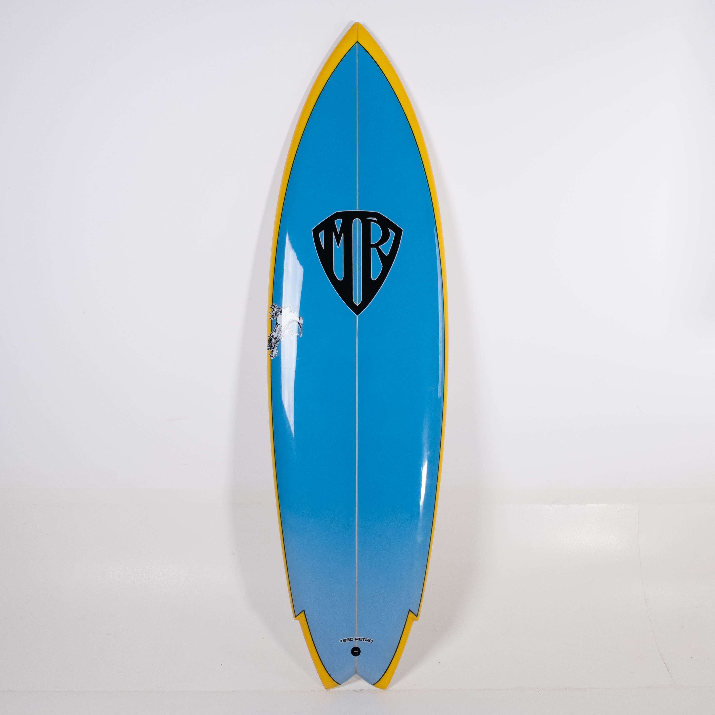 Retro Twin 6'0" x 20" X 2 3/4" - 35.40L, Wing Swallow, 2x FCS 2 Fin Boxes, PU - ID:954880