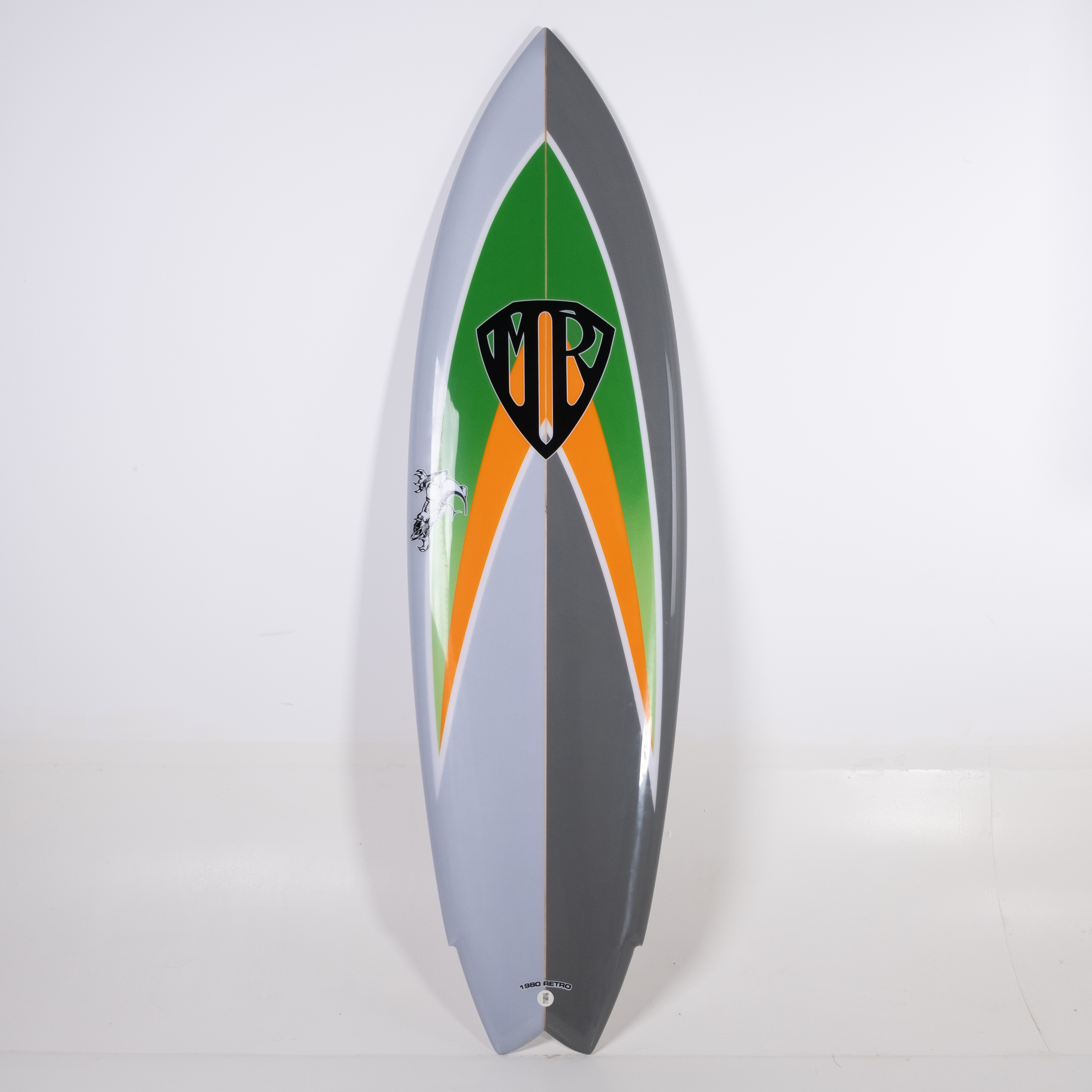 Retro Twin 6'0" x 20" X 2 3/4" - 35.40L, Wing Swallow, 2x FCS 2 Fin Boxes, PU - ID:954879