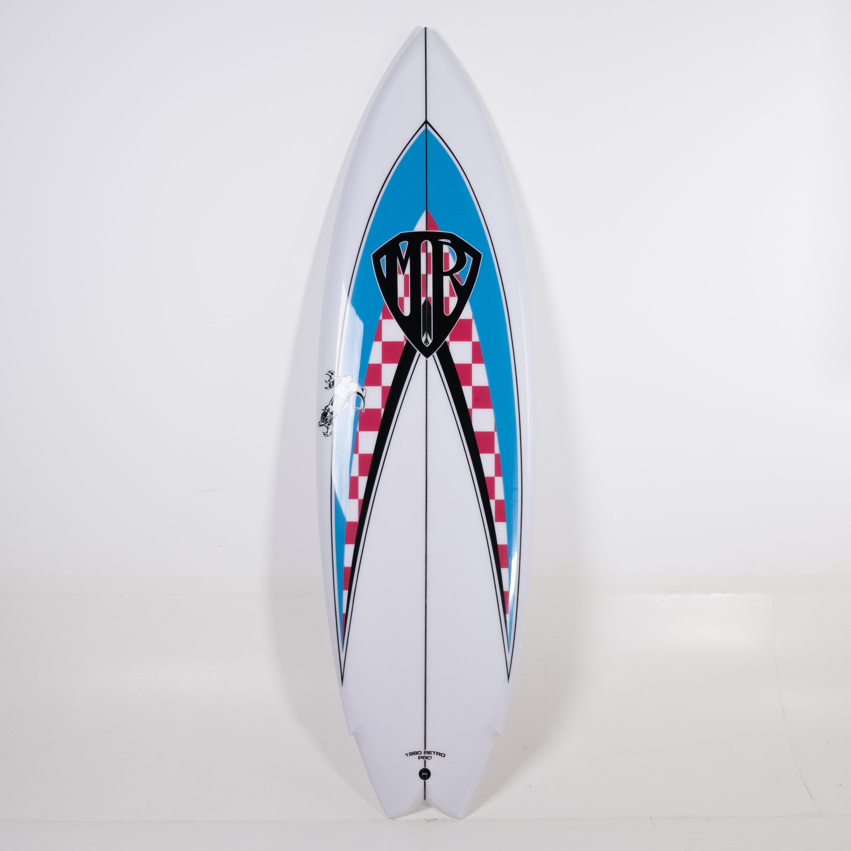 1980 Retro Pro 5'10" x 20" X 2 5/8" - 33.20L, Wing Swallow, 3x FCS 2 Fin Boxes, PU - ID:1019259
