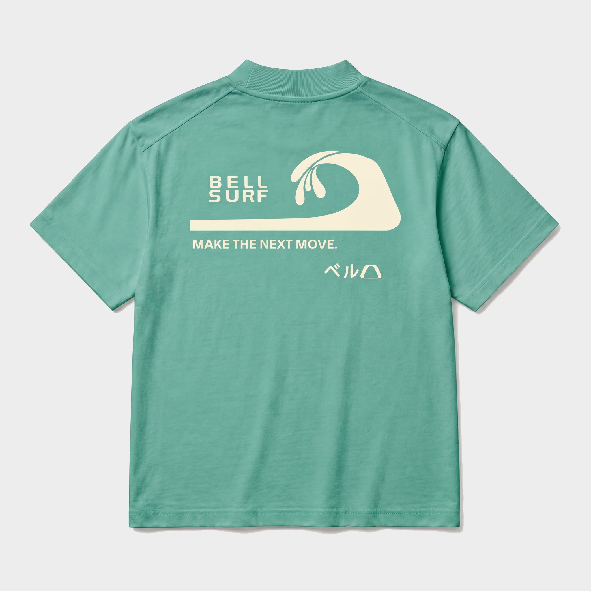 Bell T-shirt Kelly Logo Wave