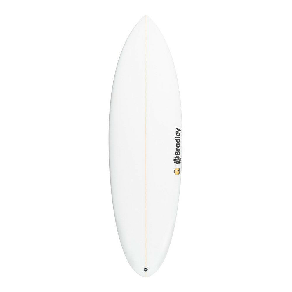 Chocolatine (narrow) 6'0" x 19 1/2" X  2 1/2" - 31.20L, Round Pin, 5x  Futures Fin Boxes, PU - ID:911142 | Shortboard | Bradley | sb911142
