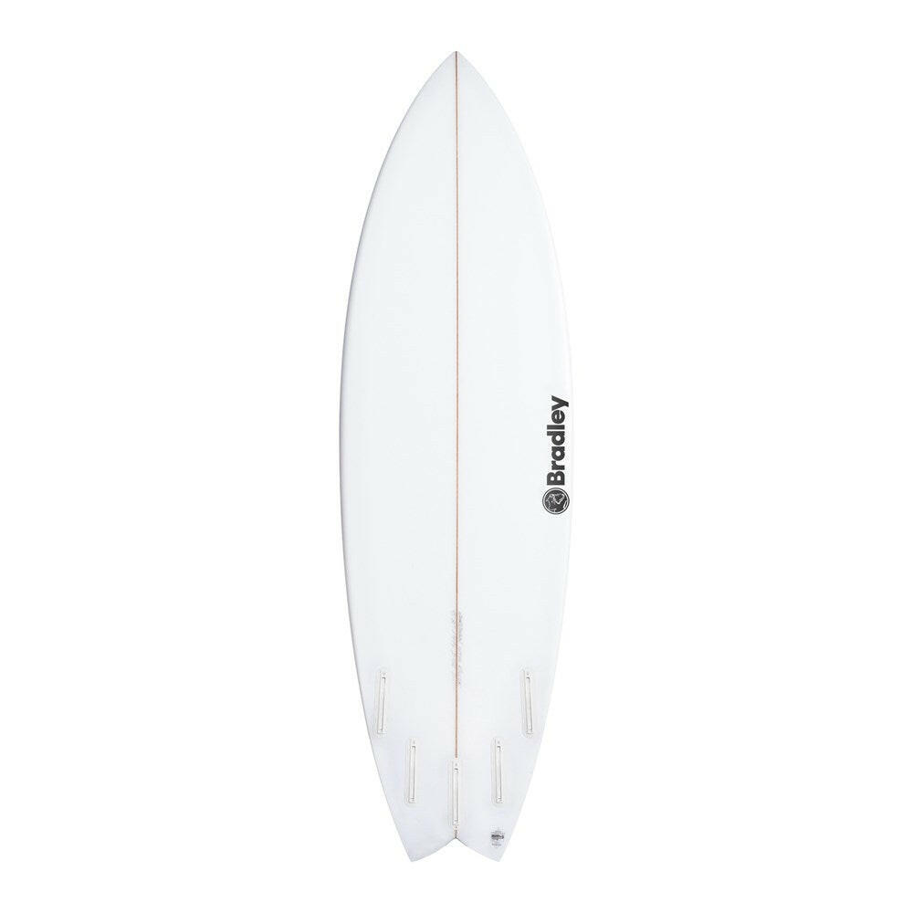 LF 5'5" x 17 3/4" X  2 1/8" - 21.90L, 3x  Futures Fin Boxes, PU [Good] - ID:900434 | Shortboard | Bradley | sb900434