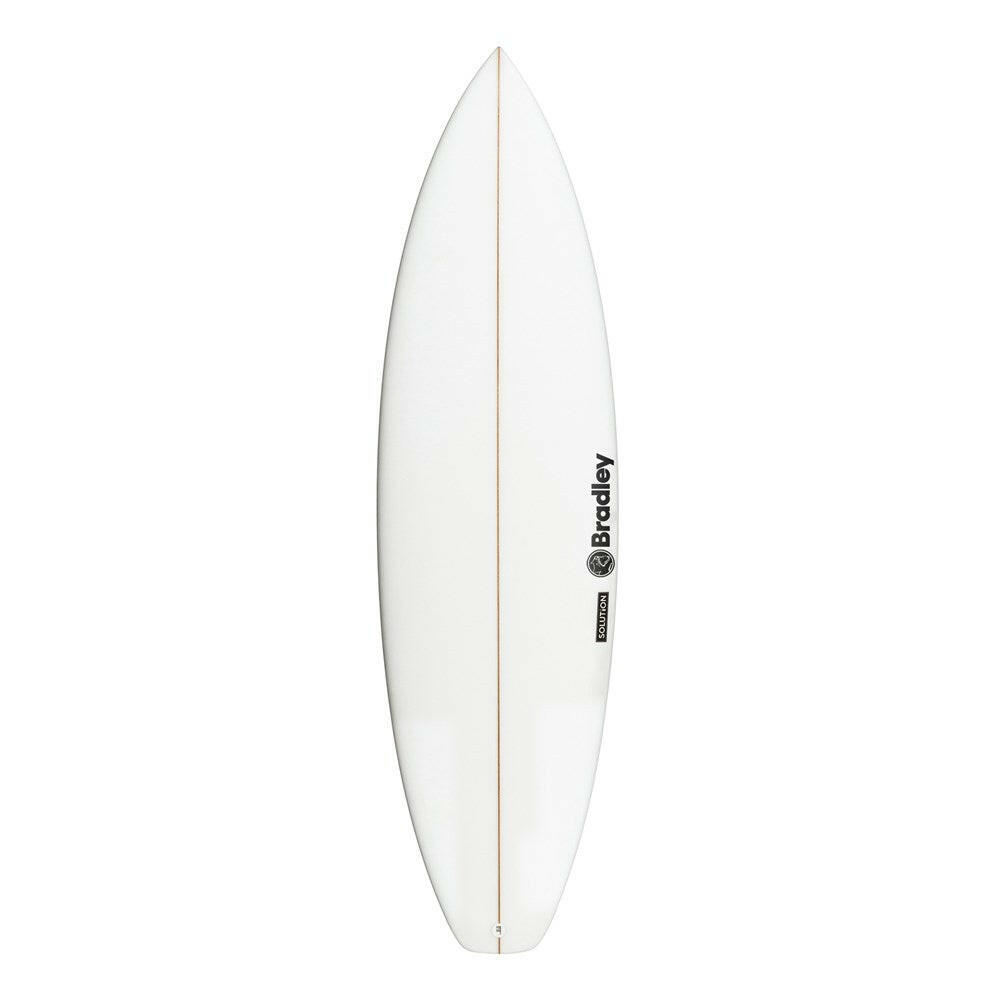 Solution 6'4" x 20 1/2" X  2 3/4" - 37.70L, Squash, 3x  FCS 2 Fin Boxes, PU - ID:907735 | Shortboard | Bradley | sb907735