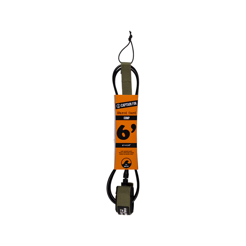Captain Fin Shred Cord 6' Comp