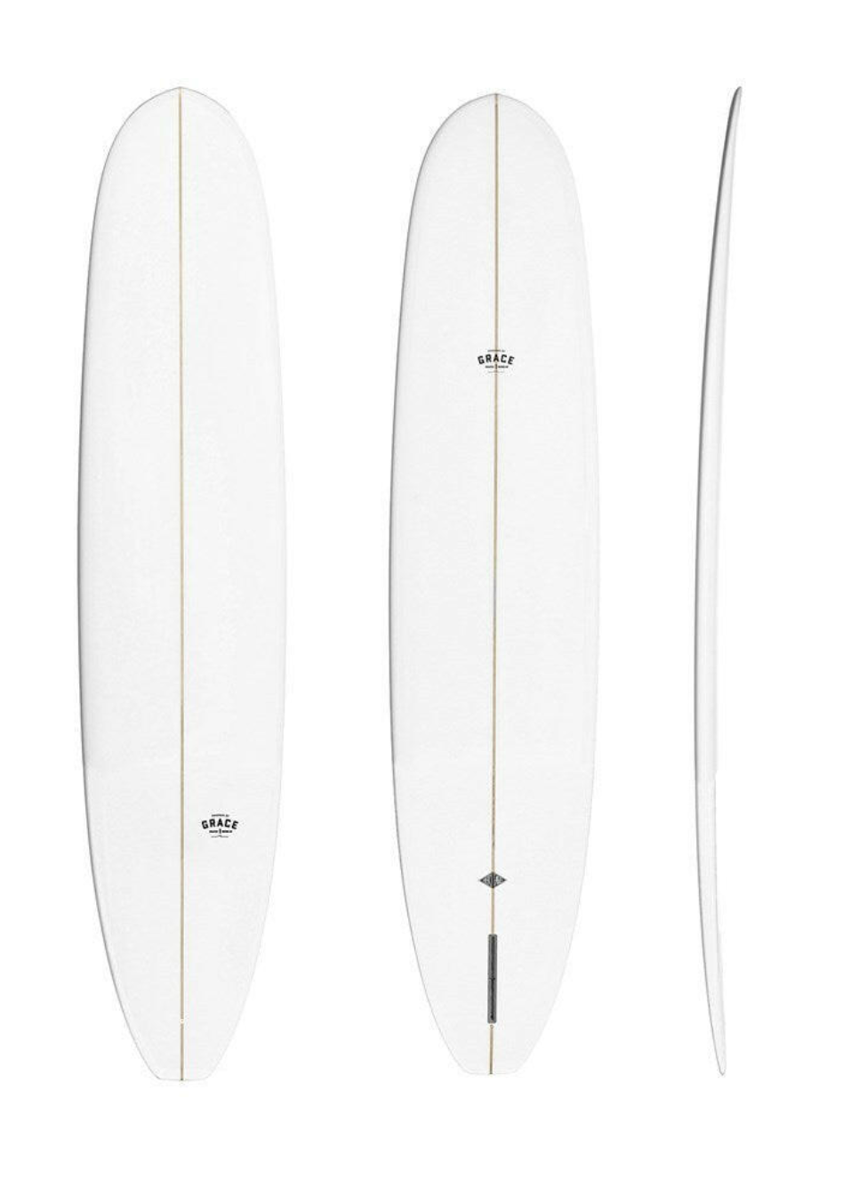 Heritage 9'8" x 23 1/4" X 3 1/8" - 82.50L, Round Square, 1x Fin Box, PU - ID:905345