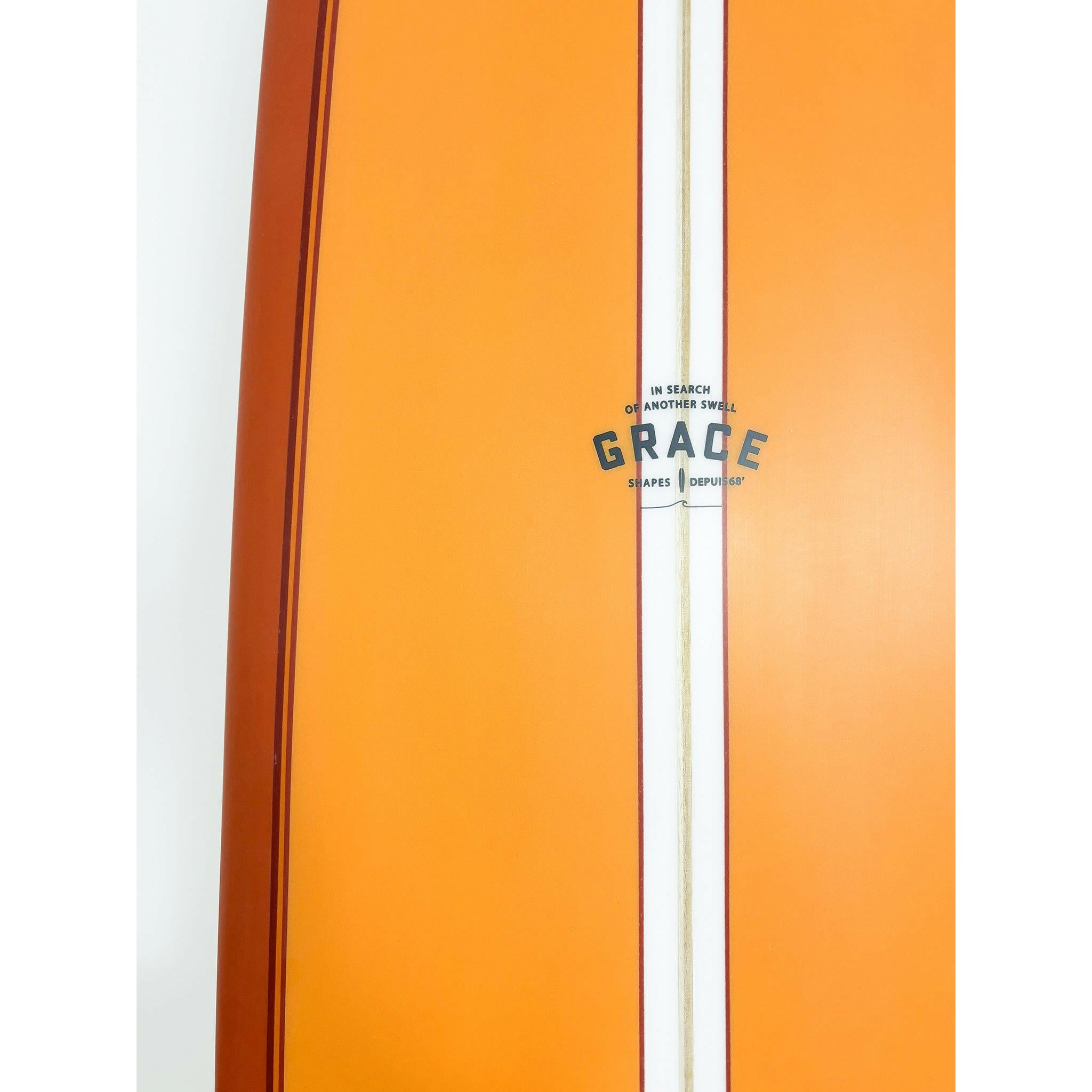 Logstar 9'2" x 23" X  3" - 72.10L, 1x  FCS Longboard Fin Box, PU - ID:896279 | Surfboard | Phil Grace | sb896279
