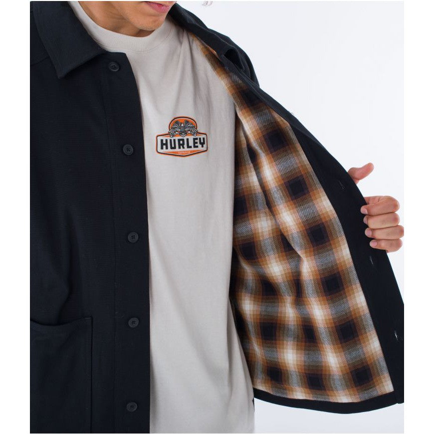Hurley Bixby Flannel Lined Canvas