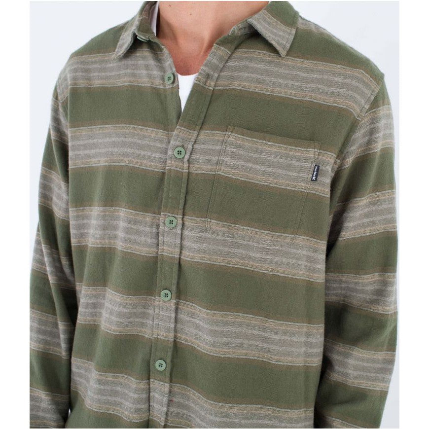 Hurley Portland Organic Flannel LS