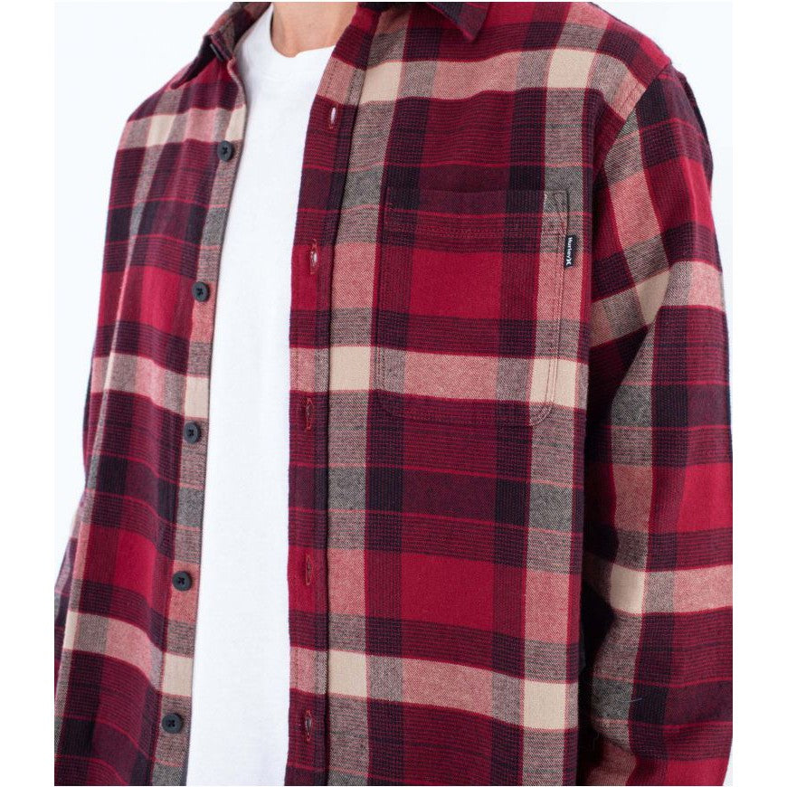 Hurley Portland Organic Flannel LS