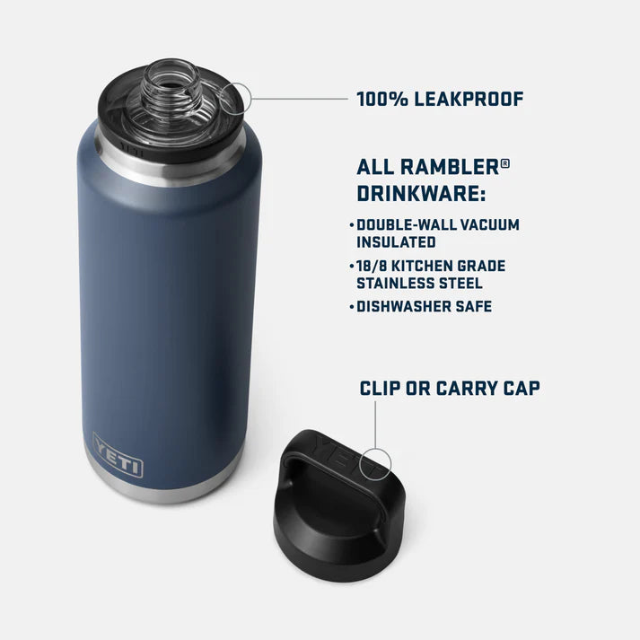 Yeti Rambler Bottle chug