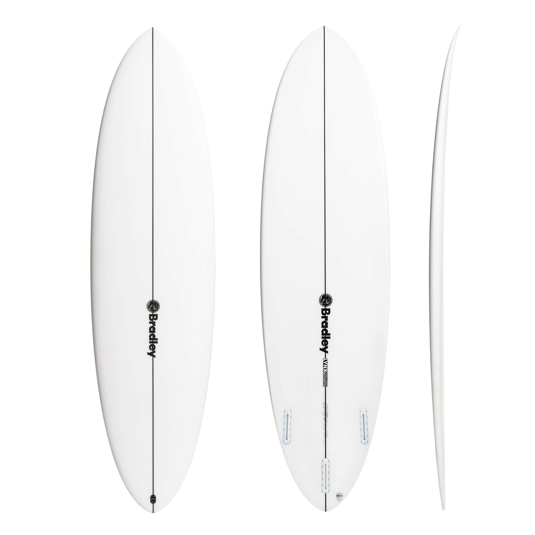 Lynx 6'8" x 20 7/8" X  2 3/4" - 41.20L, Round Pin, 3x  Futures Fin Boxes, PU - ID:932505 | Shortboard | Bradley | sb932505